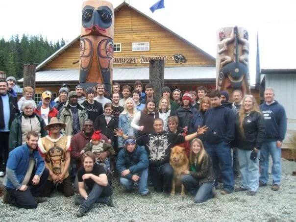 Travel Blog Photo of Alaska Canopy Crew 2008 Season