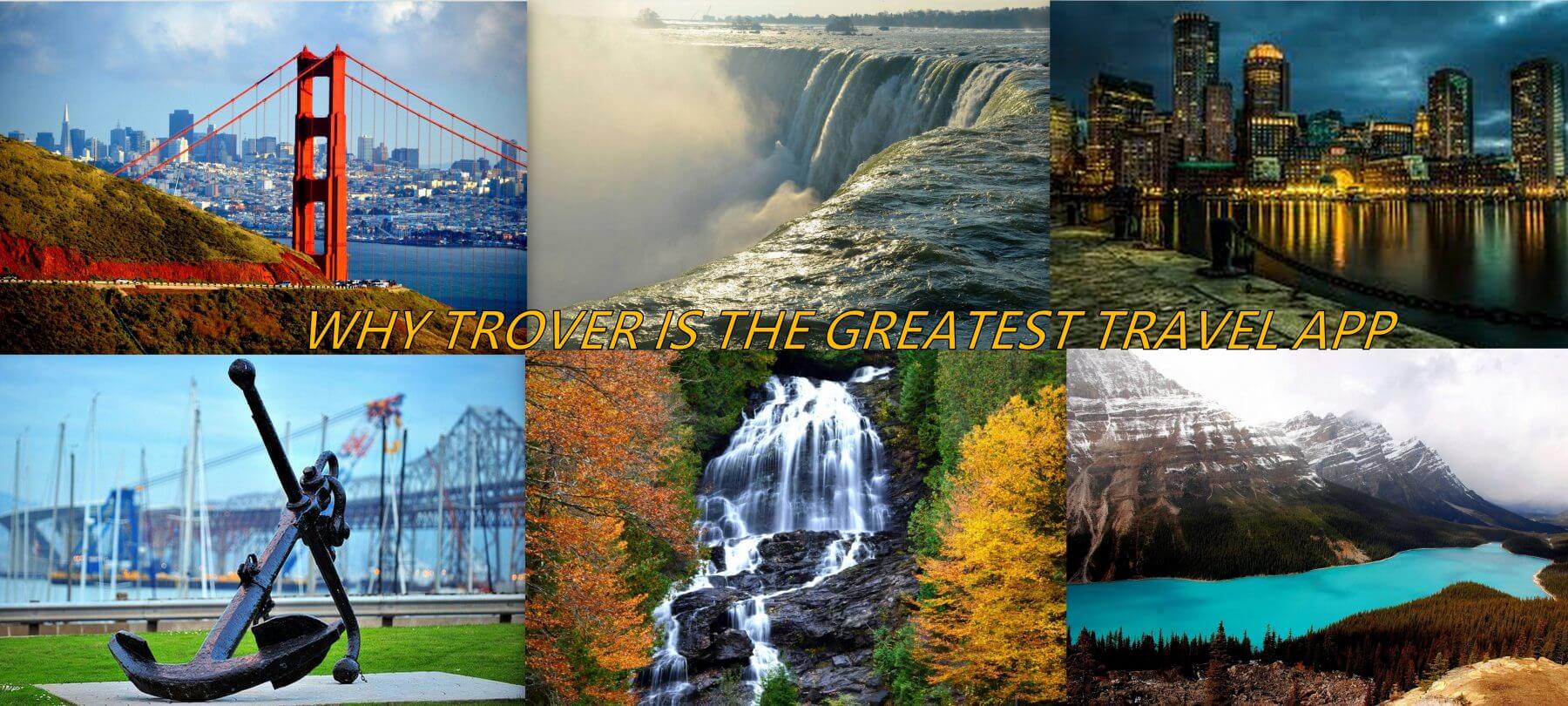 TROVER TRAVEL COLLAGE