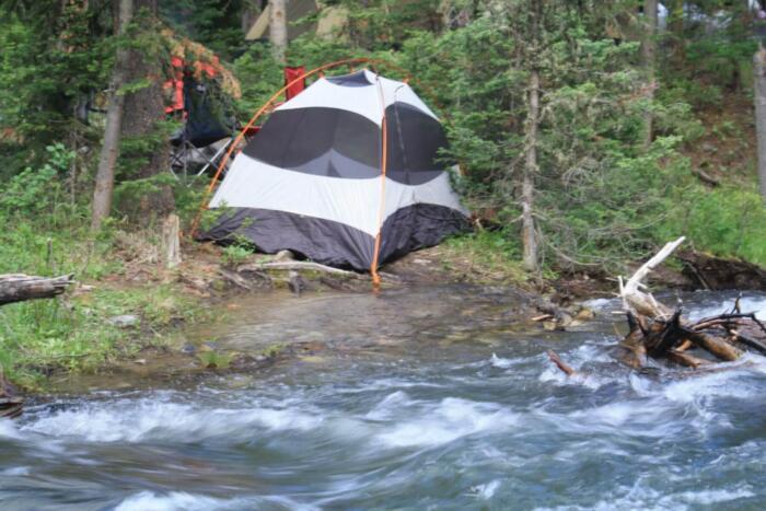 Free camping in Gardiner Montana