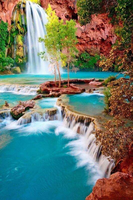 Free camping at lake havasu falls in Arizona