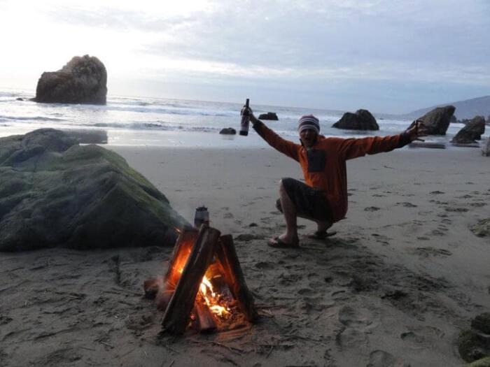 Free camping Malibu California