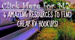 Find Cheap Rv Hookups For Less Then 200 A Month For Full Time Rv