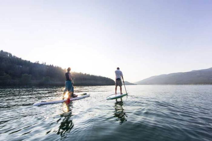 SUP is one thing to do in whitefish montana