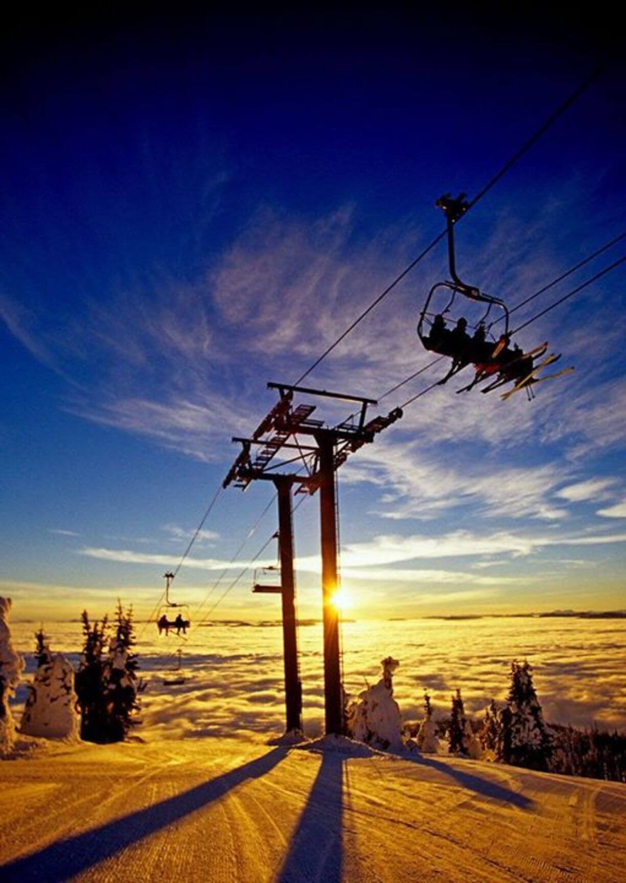 montana whitefish ski resort mountain skiing aowanders sunrise why country