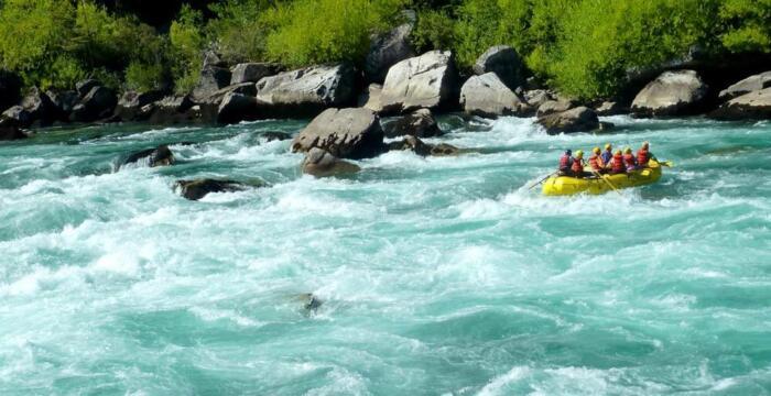 Choose white water rafting when looking for an adventure in whitefish montana