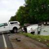 The ultimate RV mistake ends with you looking at your camper upside down in the ditch. Like you see in this photo or a rolled over travel trailer. RV mistakes happen every day, but its easy to avoid almost every RV mistake there is if you just slow down. Stay focused & pay attention to what your doing when driving your RV.