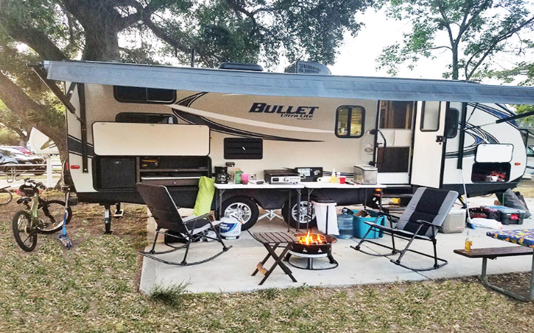 camper equipment and accessories