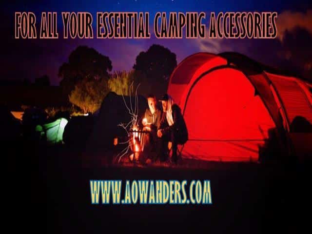 From camping supplies to RV must haves this camping accessory guide will cover all the fun rv accessories. From tents and hammocks to RV kitchen supplies and even camper cleaning supplies. Don't take your first rv trip without reading this camper accessory guide post www.aowanders.com