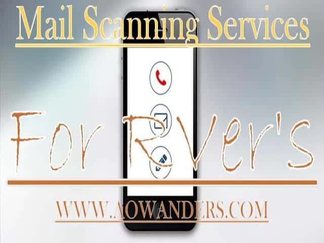 Mail scanning services for RVers can range from $9-$100 a month. All depending on how much mail you receive.