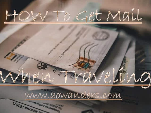 How to get mail when traveling in an RV? I answer this question and so many more in this RV mail service guide.
