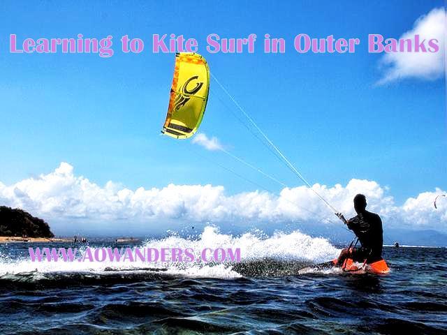 Best outdoor activity to do when you're bored is kite surfing!