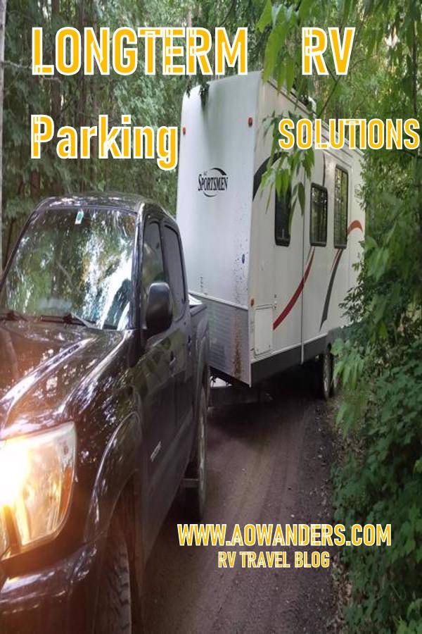 Where can I park my RV to live is often followed by can I afford longterm RV parking options