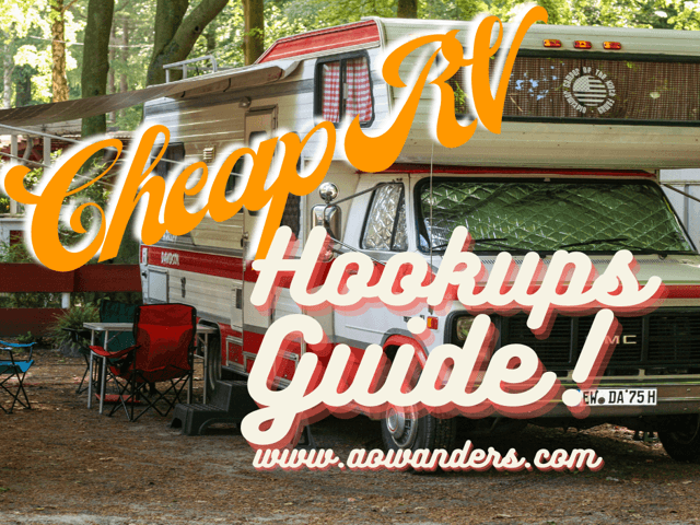 Find Cheap Rv Hookups For Less Then 200 A Month For Full Time Cheap Rv Living Aowanders