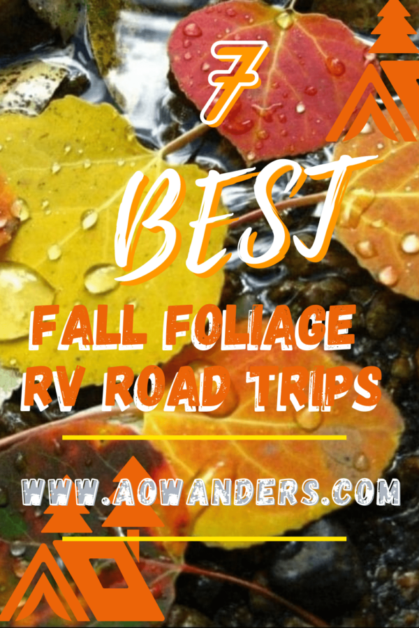 best fall rv road trips