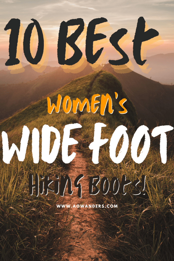 Helpful guide to waterproof wide foot hiking boots for woman.