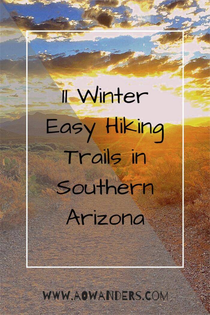 Hiking trails of southern Arizona