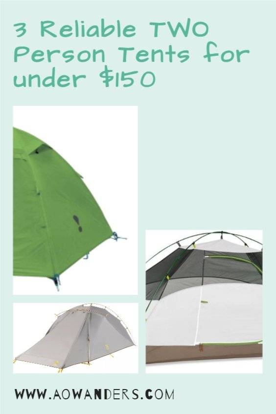 My choice of reliable two person tents for under $150 from amazon