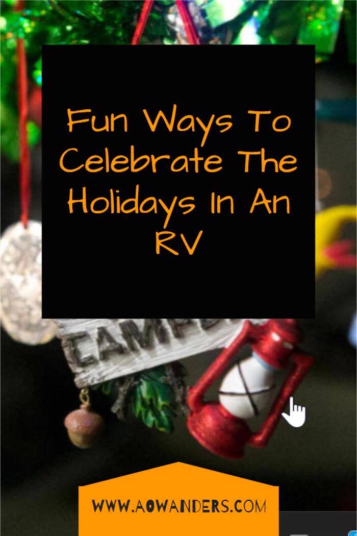 Celebrate Thanksgiving, Christmas & New Years Eve while traveling in an RV