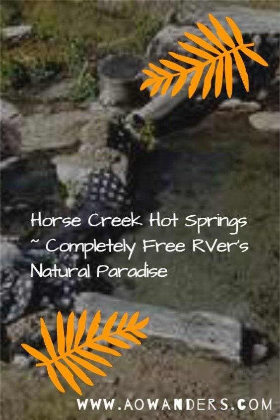 Helpful RVers guide to Horse Creek Campground & Hot Springs in Eastern Idaho within the Frank Church Wilderness Recreational Area