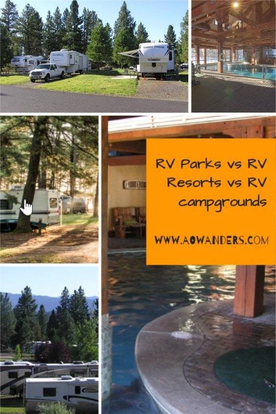 Your guide to the difference between an RV Park, RV Resort, and an RV Campground?  