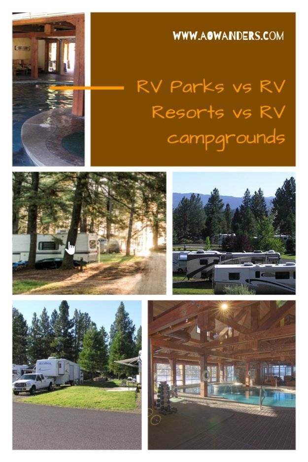 Discover the difference between an RV Park, RV Resort, and an RV Campground?  