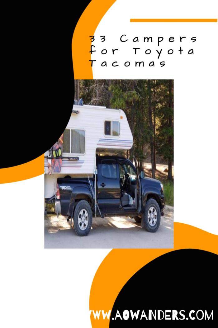 Travel lite truck campers for Toyota Tacomas