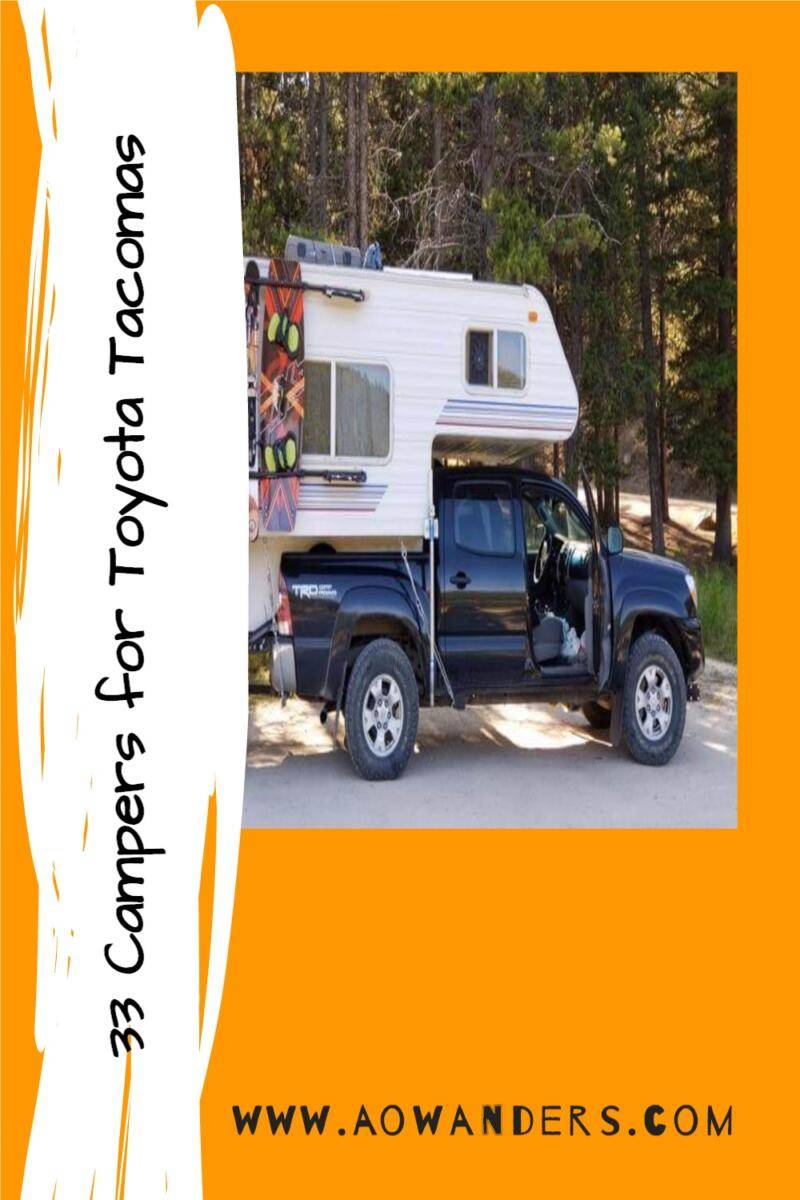 Pickup truck campers that will fit a Toyota Tacoma