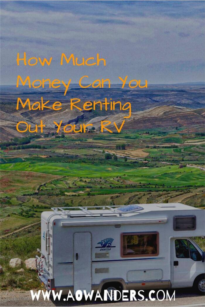 Helpful guide to showing RV owners how much they can make if they choose to rent out their RV