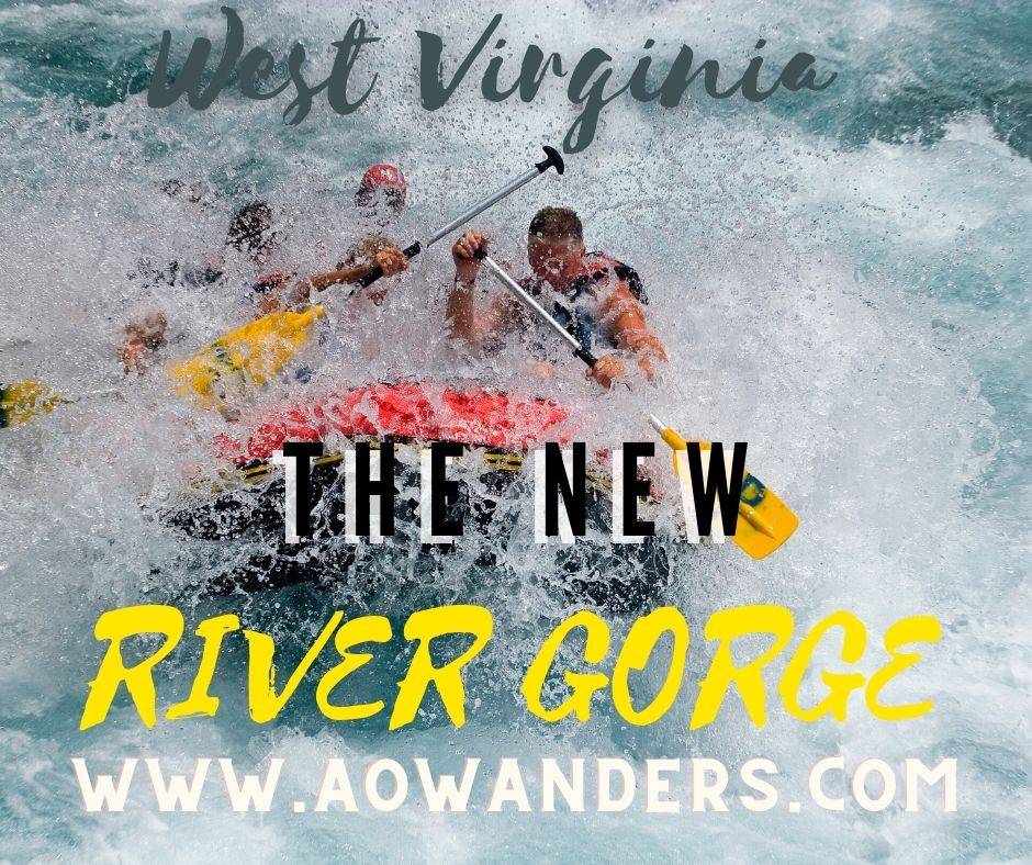 West Virginia WHITE water rafting in the new river gorge national park