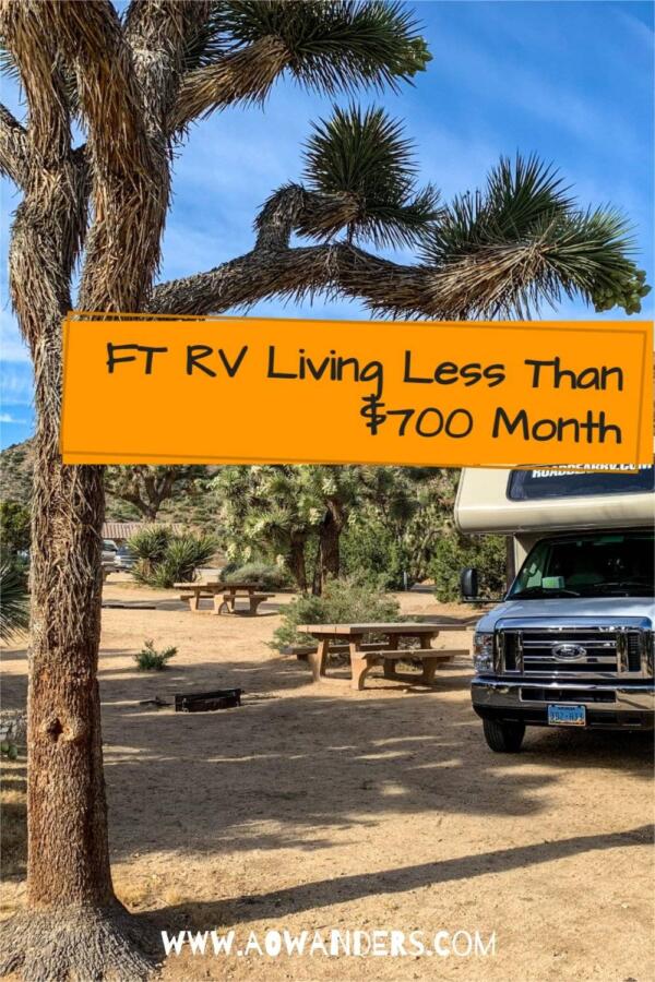 How To Live Full Time In Your Rv For Less Than $700 A Month 