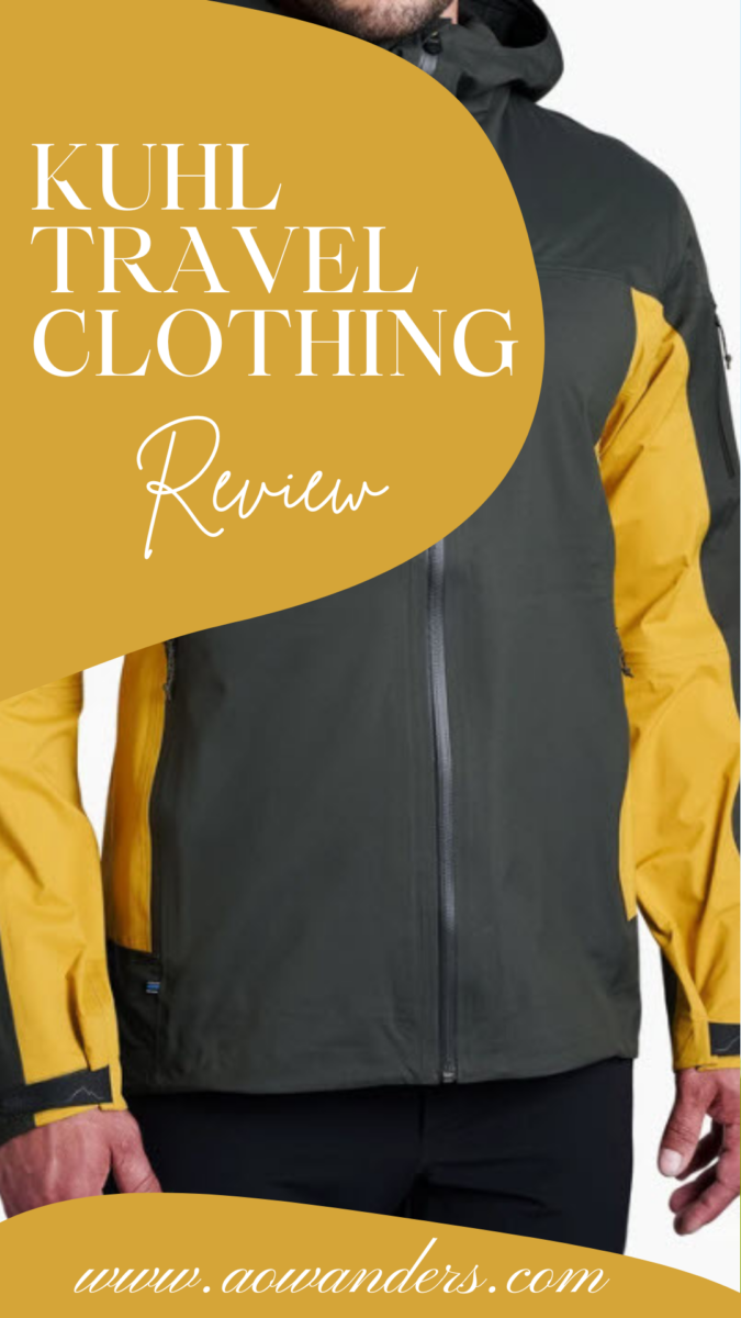 Featured Review Of Kuhl's Travel Clothing Wardrobe after testing for over a year.
